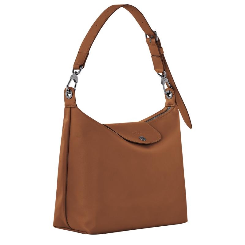 Cognac Brown Women's Longchamp Le Pliage Xtra M Hobo Bags | TYIBS-5081