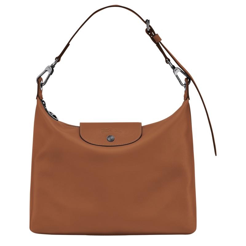 Cognac Brown Women\'s Longchamp Le Pliage Xtra M Hobo Bags | TYIBS-5081