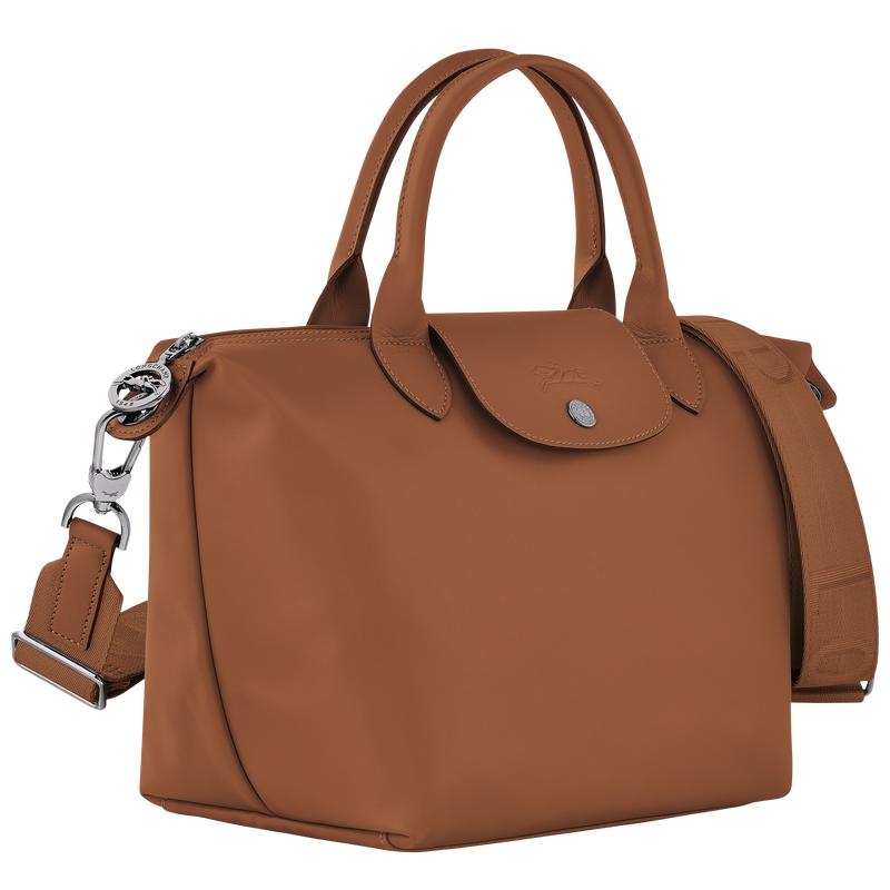 Cognac Brown Women's Longchamp Le Pliage Xtra S Handbags | UTVXA-6570