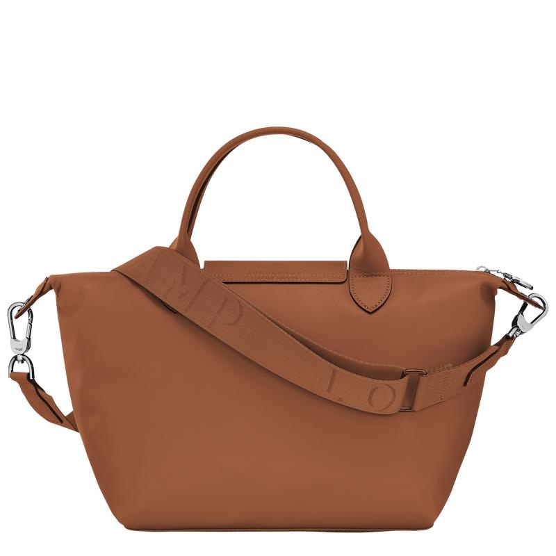 Cognac Brown Women's Longchamp Le Pliage Xtra S Handbags | UTVXA-6570