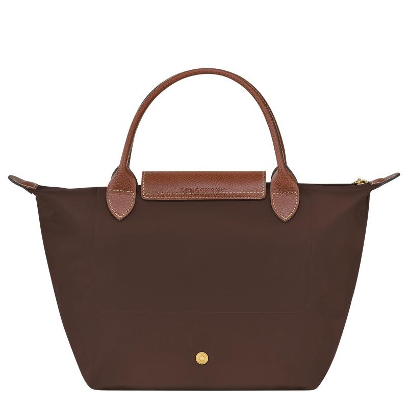 Ebony Brown Women's Longchamp Le Pliage Original S Handbags | RDFJP-9384