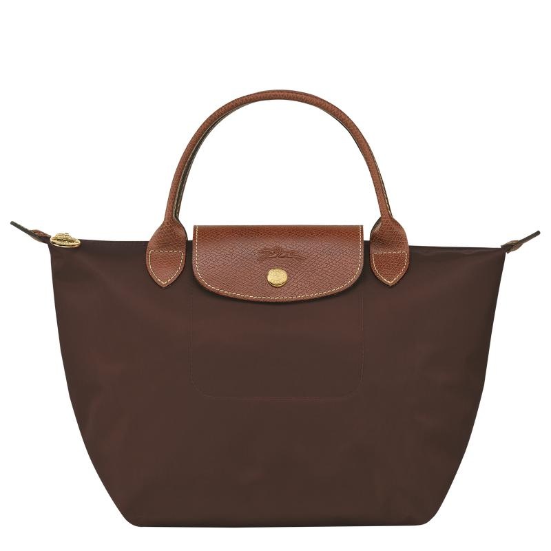 Ebony Brown Women\'s Longchamp Le Pliage Original S Handbags | RDFJP-9384