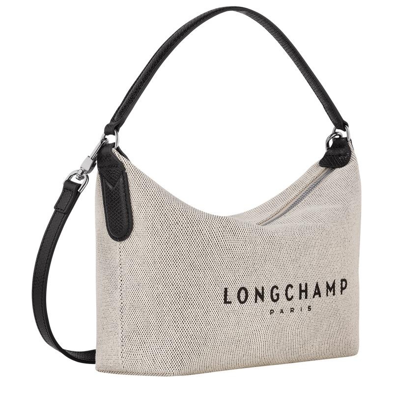 Ecru White Women's Longchamp Essential S Crossbody Bags | KJXFP-0613