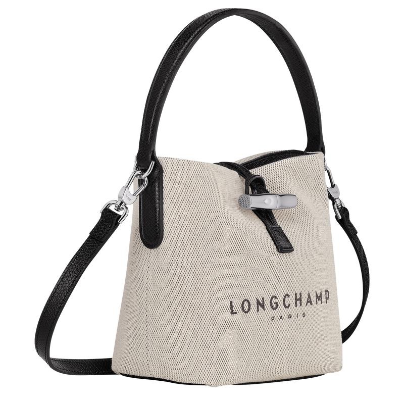 Ecru White Women's Longchamp Essential XS Bucket Bag | QLZPH-0624