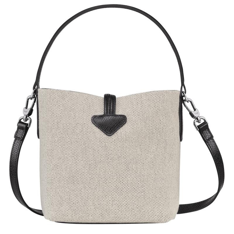 Ecru White Women's Longchamp Essential XS Bucket Bag | QLZPH-0624