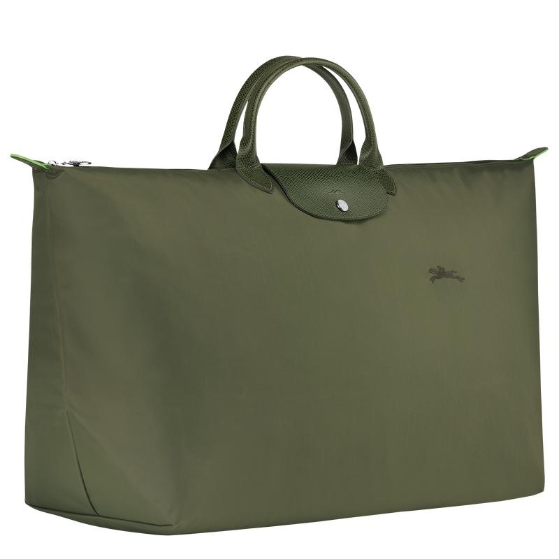 Forest Green Women's Longchamp Le Pliage Green M Travel Bags | FATDS-9216