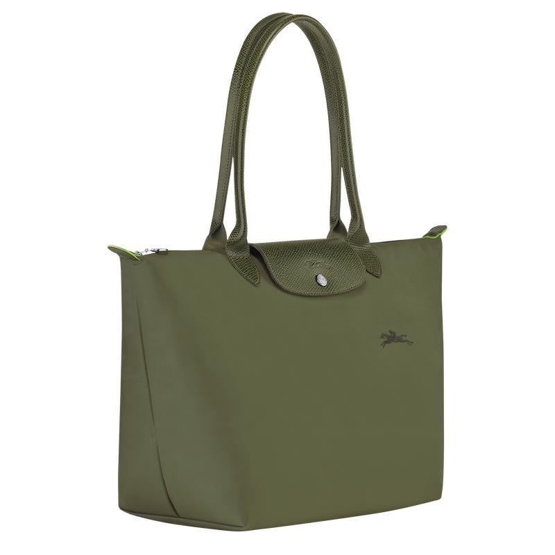 Forest Green Women's Longchamp Le Pliage Green L Tote Bag | AGFNC-4369