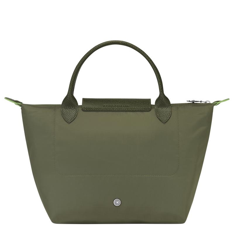 Forest Green Women's Longchamp Le Pliage Green S Handbags | BYXKW-4258