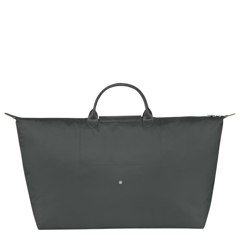 Graphite Grey Women's Longchamp Le Pliage Green M Travel Bags | POLTH-9387