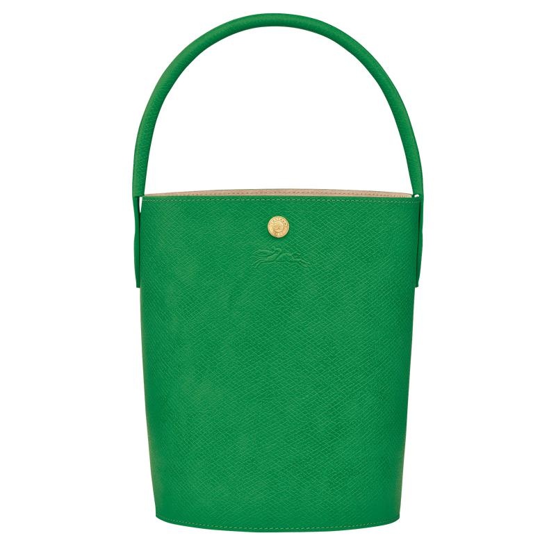 Green Women\'s Longchamp Épure S Bucket Bag | RXMOA-5864