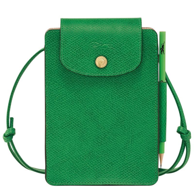 Green Women\'s Longchamp Épure XS Crossbody Bags | KIUFQ-9026