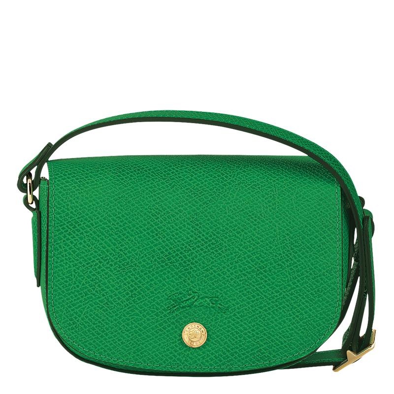 Green Women\'s Longchamp Épure XS Crossbody Bags | YTCFN-1290