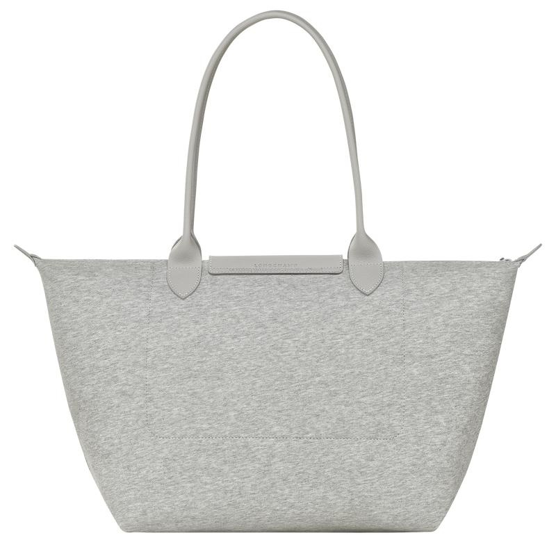 Grey Women's Longchamp Le Pliage Collection L Tote Bag | QEDXN-0741