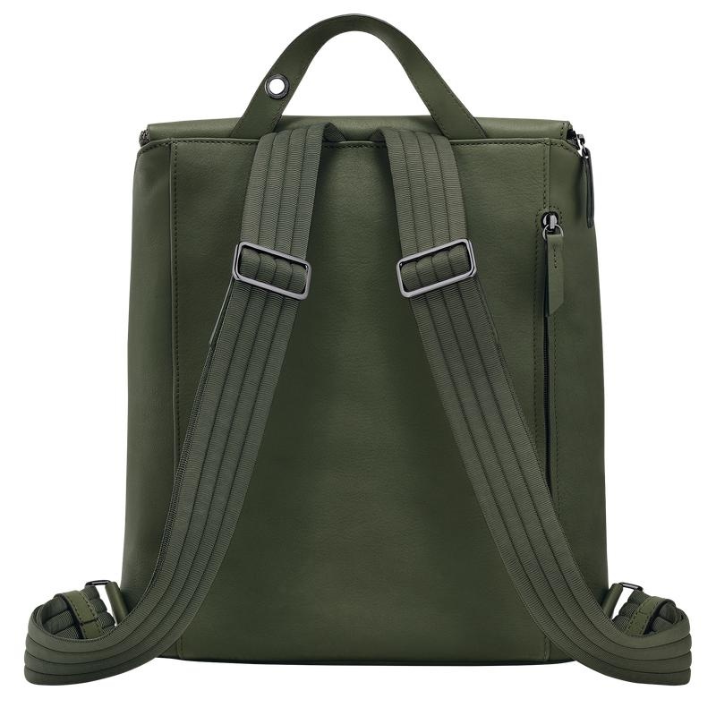 Khaki Men's Longchamp 3D M Backpacks | BHQMT-0385