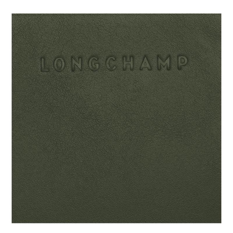 Khaki Women's Longchamp 3D Wallets | UQJAC-7460