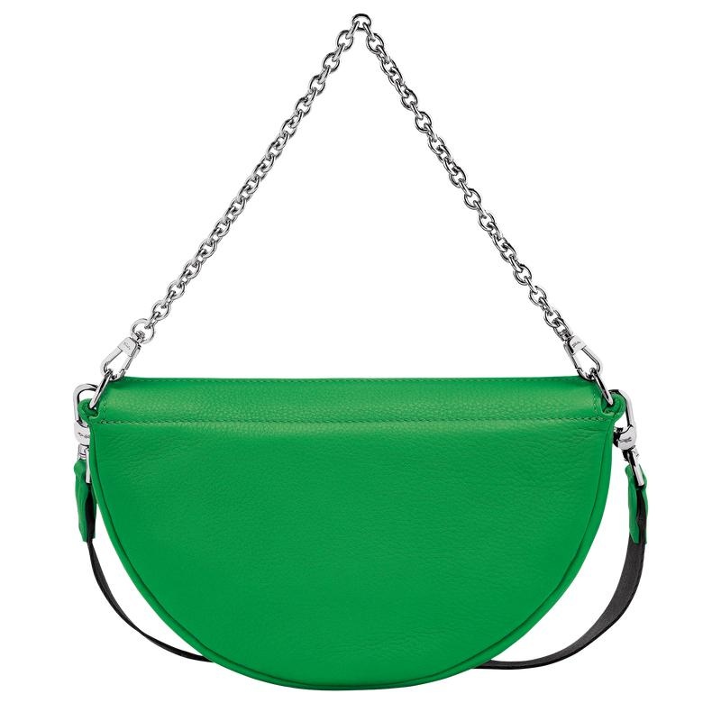 Lawn Green Women's Longchamp Smile S Crossbody Bags | NWREC-8632