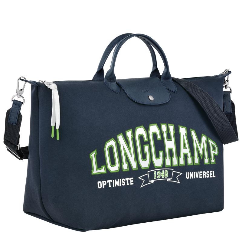 Navy Men's Longchamp Le Pliage Collection Travel Bags | GXQBM-0953