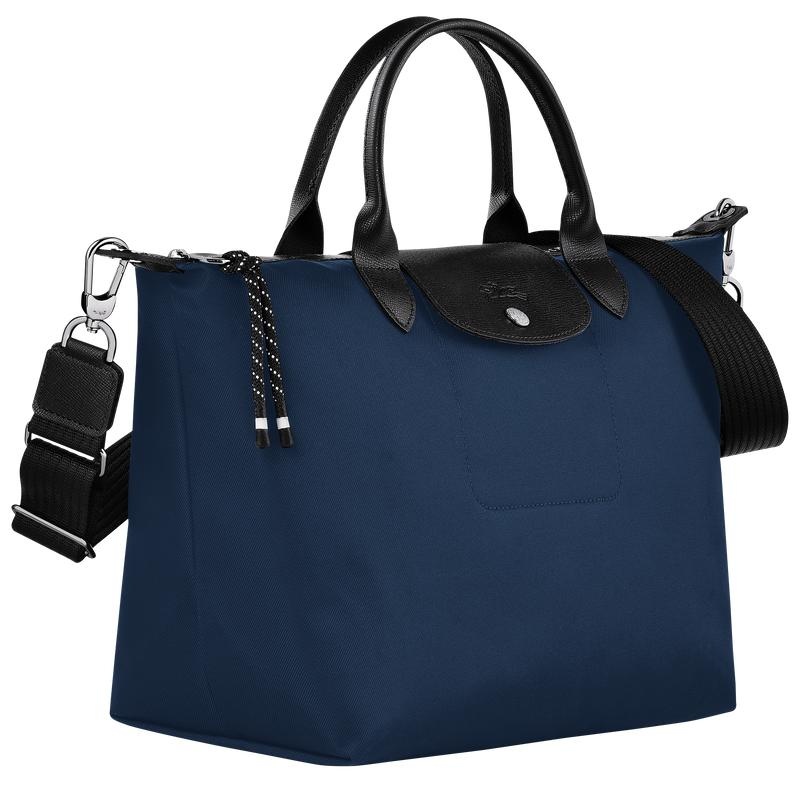 Navy Men's Longchamp Le Pliage Energy L Handbags | YTPIC-6587