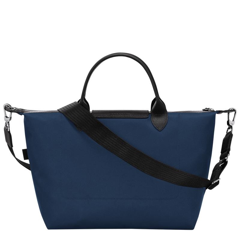 Navy Men's Longchamp Le Pliage Energy L Handbags | YTPIC-6587