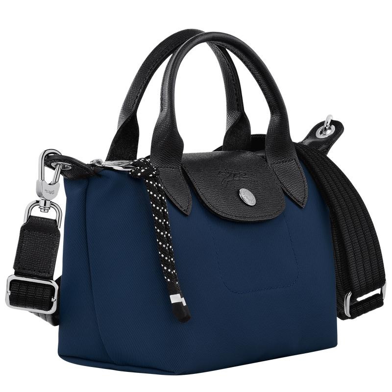 Navy Men's Longchamp Le Pliage Energy XS Handbags | FBANQ-0123