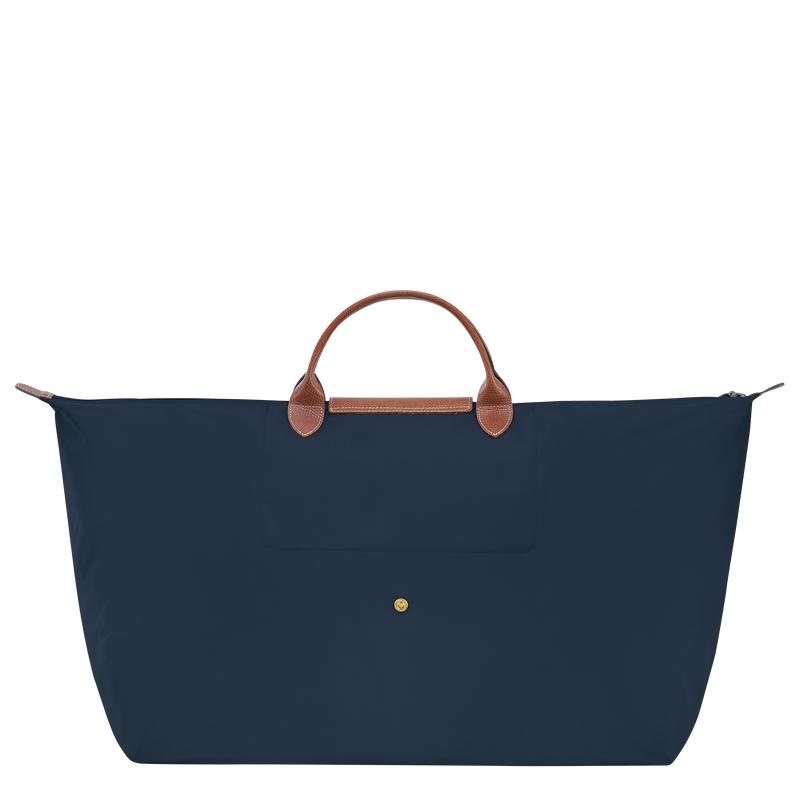 Navy Men's Longchamp Le Pliage Original M Travel Bags | XGPZE-2098