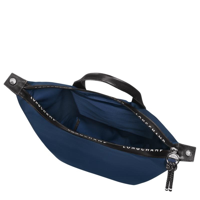 Navy Women's Longchamp Le Pliage Energy L Backpacks | FGNSC-9413