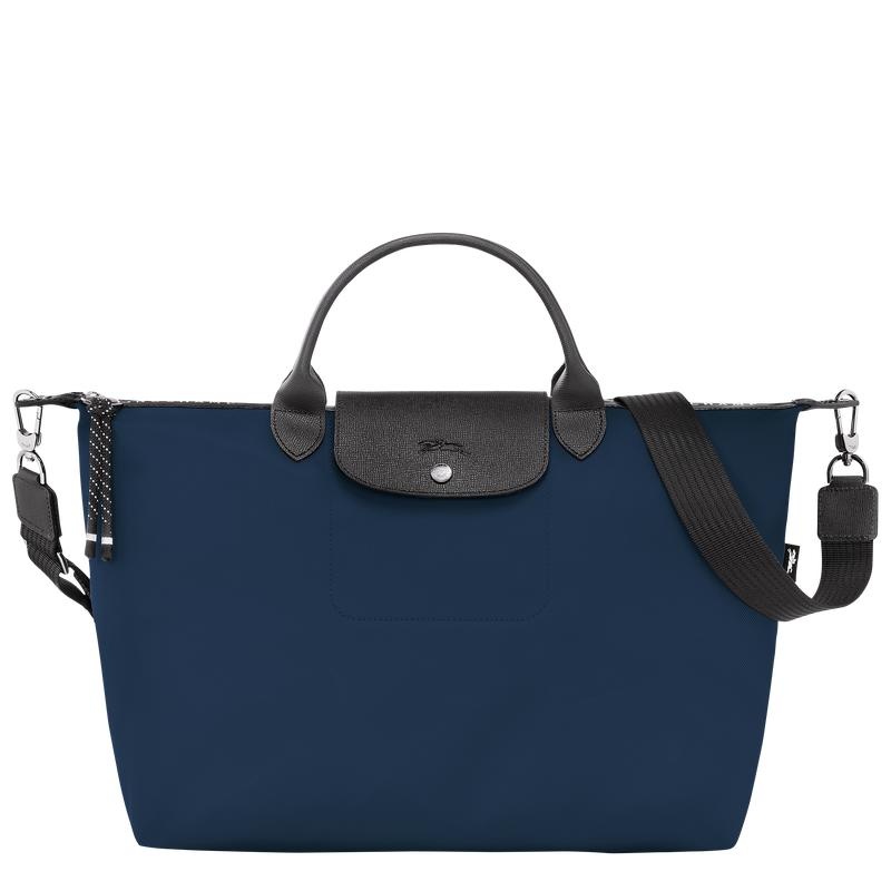 Navy Women\'s Longchamp Le Pliage Energy XL Handbags | MQYFS-5473