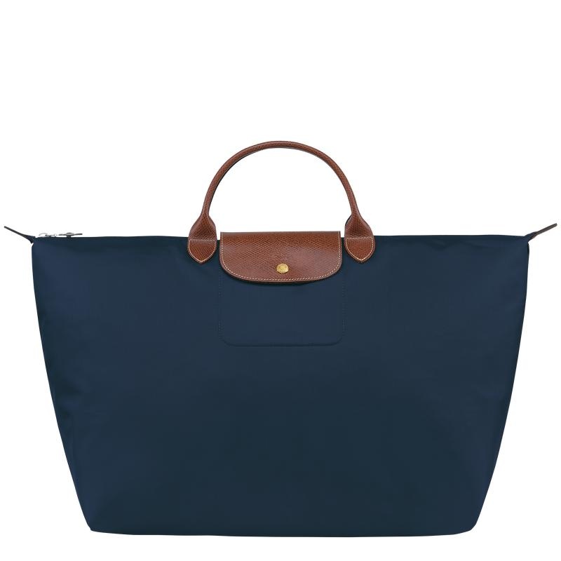 Navy Women\'s Longchamp Le Pliage Original S Travel Bags | ZWQXU-8573