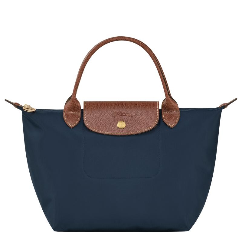 Navy Women\'s Longchamp Le Pliage Original S Handbags | HMBKE-0382