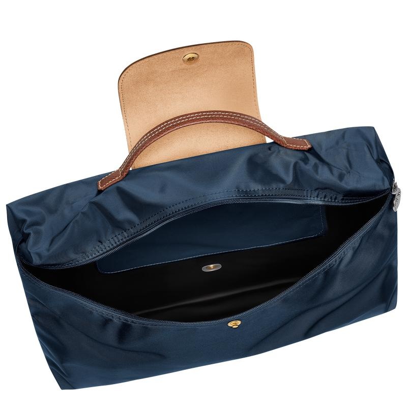 Navy Women's Longchamp Le Pliage Original S Briefcase | TYBFI-4812