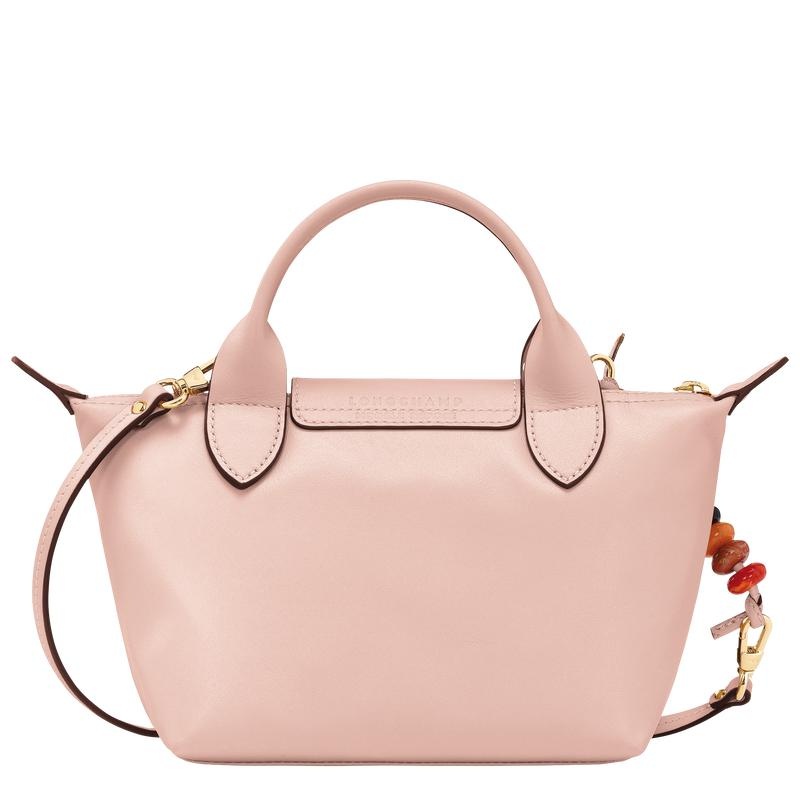 Nude Pink Women's Longchamp Le Pliage Xtra XS Handbags | NSVJR-1294