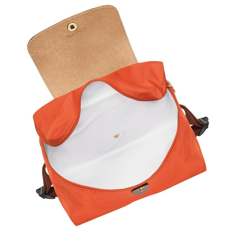 Orange Women's Longchamp Le Pliage Original M Backpacks | AUPQX-5791