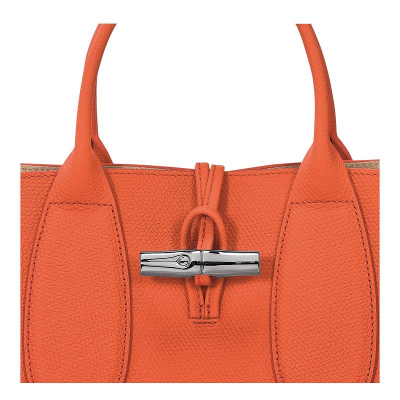 Orange Women's Longchamp Roseau M Handbags | ROBHN-3689