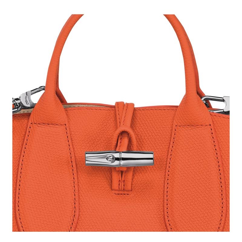 Orange Women's Longchamp Roseau S Handbags | GLQIS-8905