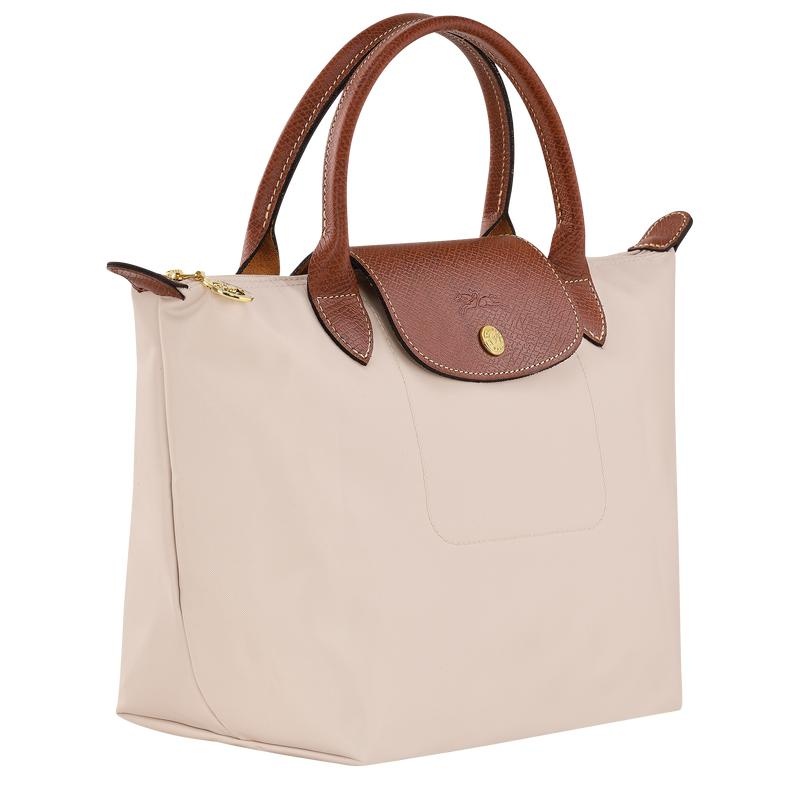 Paper White Women's Longchamp Le Pliage Original S Handbags | JPAEO-5167