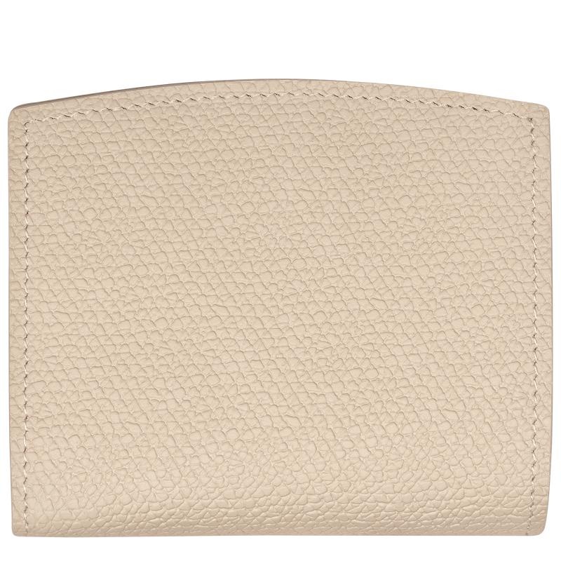 Paper White Women's Longchamp Roseau Wallets | MURJG-0298