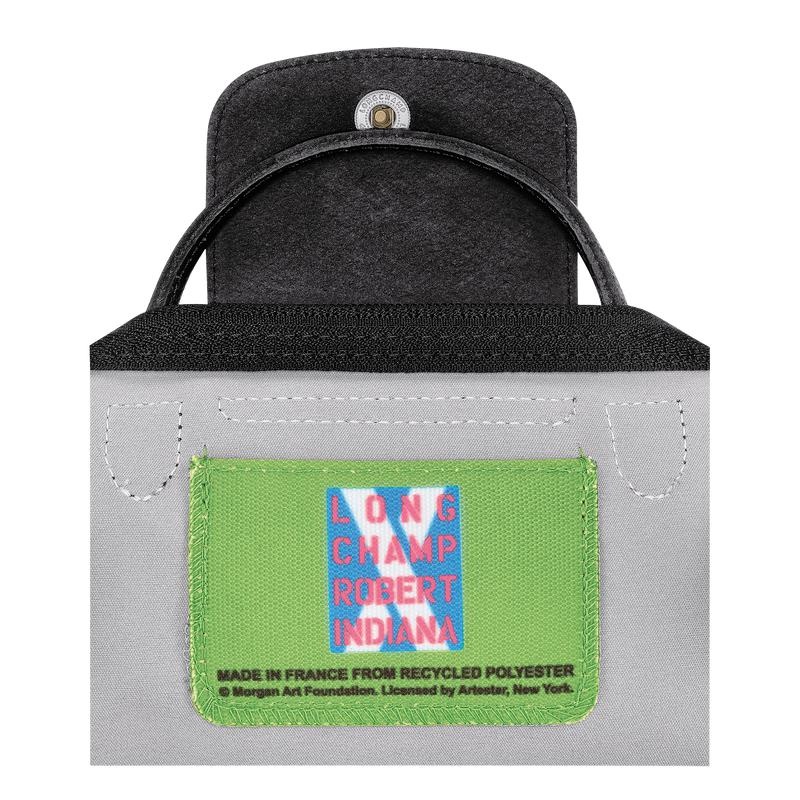 Pink Men's Longchamp x Robert Indiana Pouches | HEYWL-6870