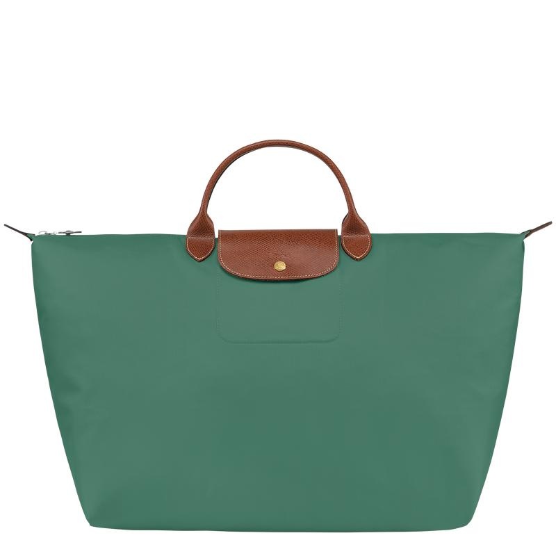 Sage Green Men\'s Longchamp Le Pliage Original S Travel Bags | PCQIU-8695