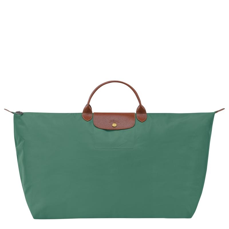 Sage Green Men\'s Longchamp Le Pliage Original M Travel Bags | QUAHR-0328