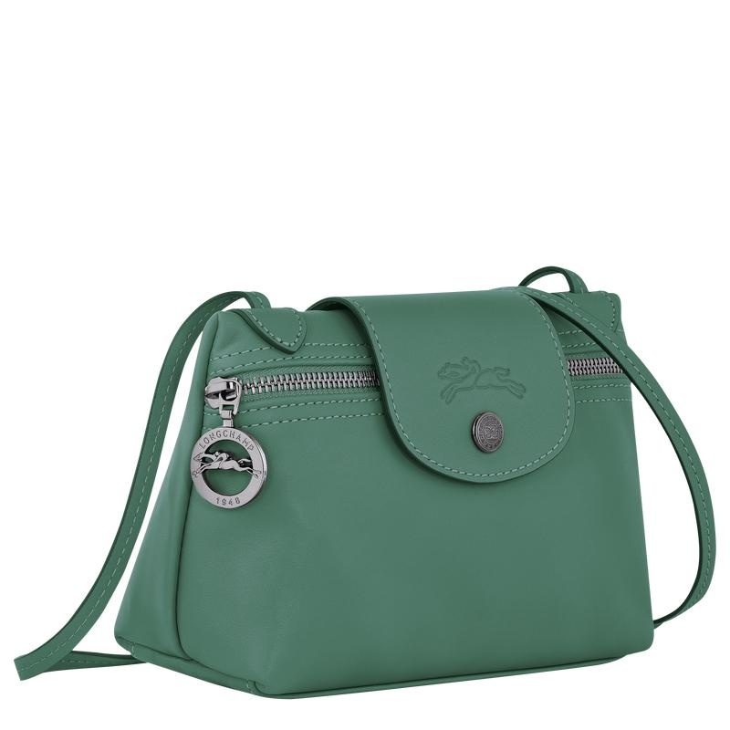 Sage Green Women's Longchamp Le Pliage Xtra XS Crossbody Bags | MHIOC-1463