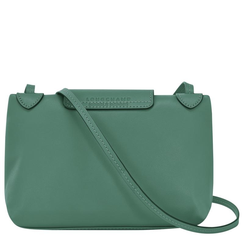 Sage Green Women's Longchamp Le Pliage Xtra XS Crossbody Bags | MHIOC-1463