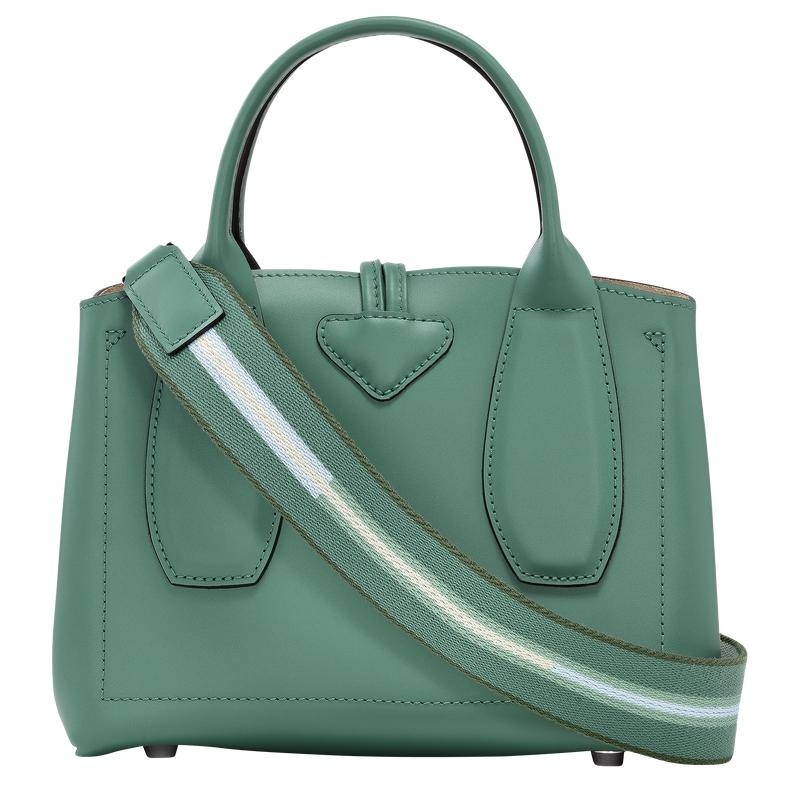 Sage Green Women's Longchamp Roseau S Handbags | MRWEI-5710