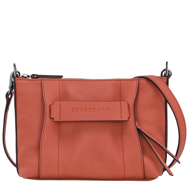 Sienna Red Women\'s Longchamp 3D S Crossbody Bags | RMJLC-4273