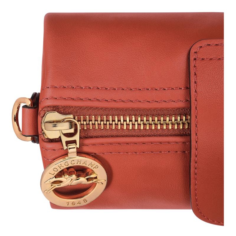 Sienna Red Women's Longchamp Le Pliage Xtra S Crossbody Bags | SMZDB-7684