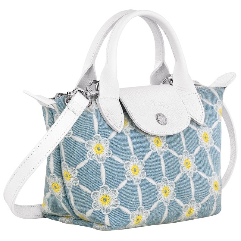 Sky Blue Women's Longchamp Le Pliage Collection XS Handbags | PKCLS-0296