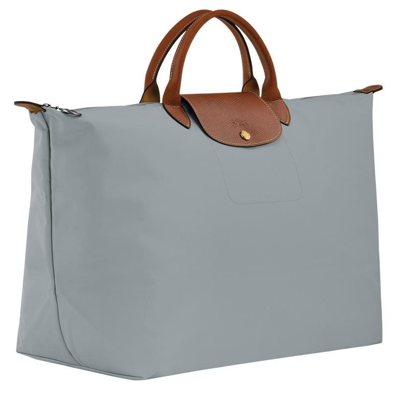 Steel Grey Men's Longchamp Le Pliage Original S Travel Bags | XDZTR-1263