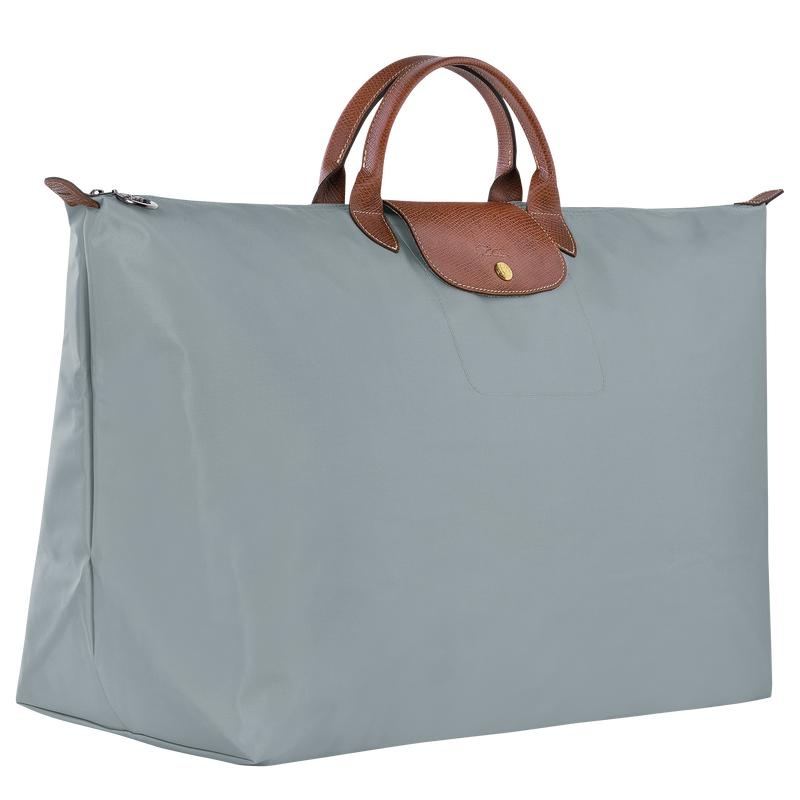 Steel Grey Men's Longchamp Le Pliage Original M Travel Bags | GDRAO-6590