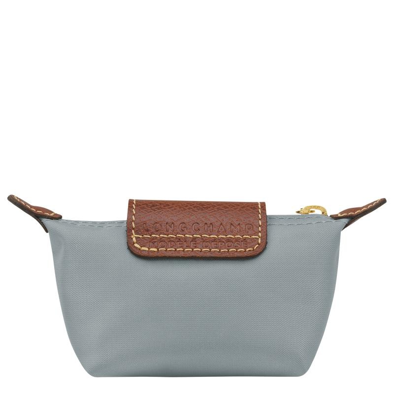 Steel Grey Women's Longchamp Le Pliage Original Coin Purses | EQMHR-6230