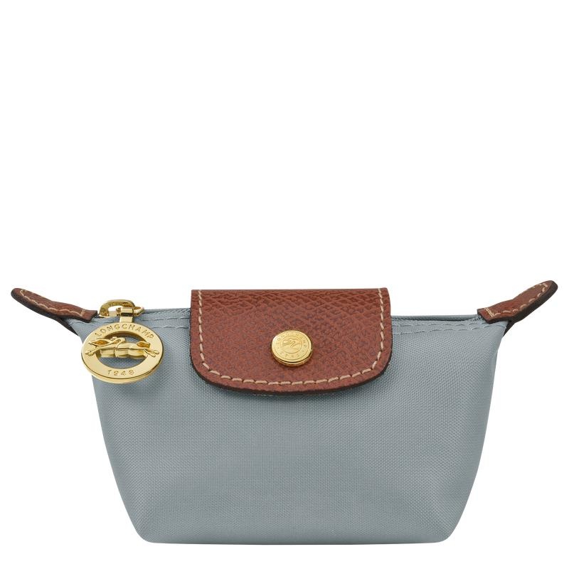 Steel Grey Women\'s Longchamp Le Pliage Original Coin Purses | EQMHR-6230