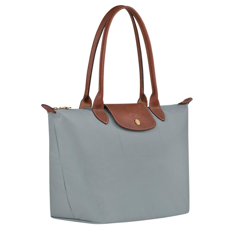 Steel Grey Women's Longchamp Le Pliage Original M Tote Bag | CZUJT-3089